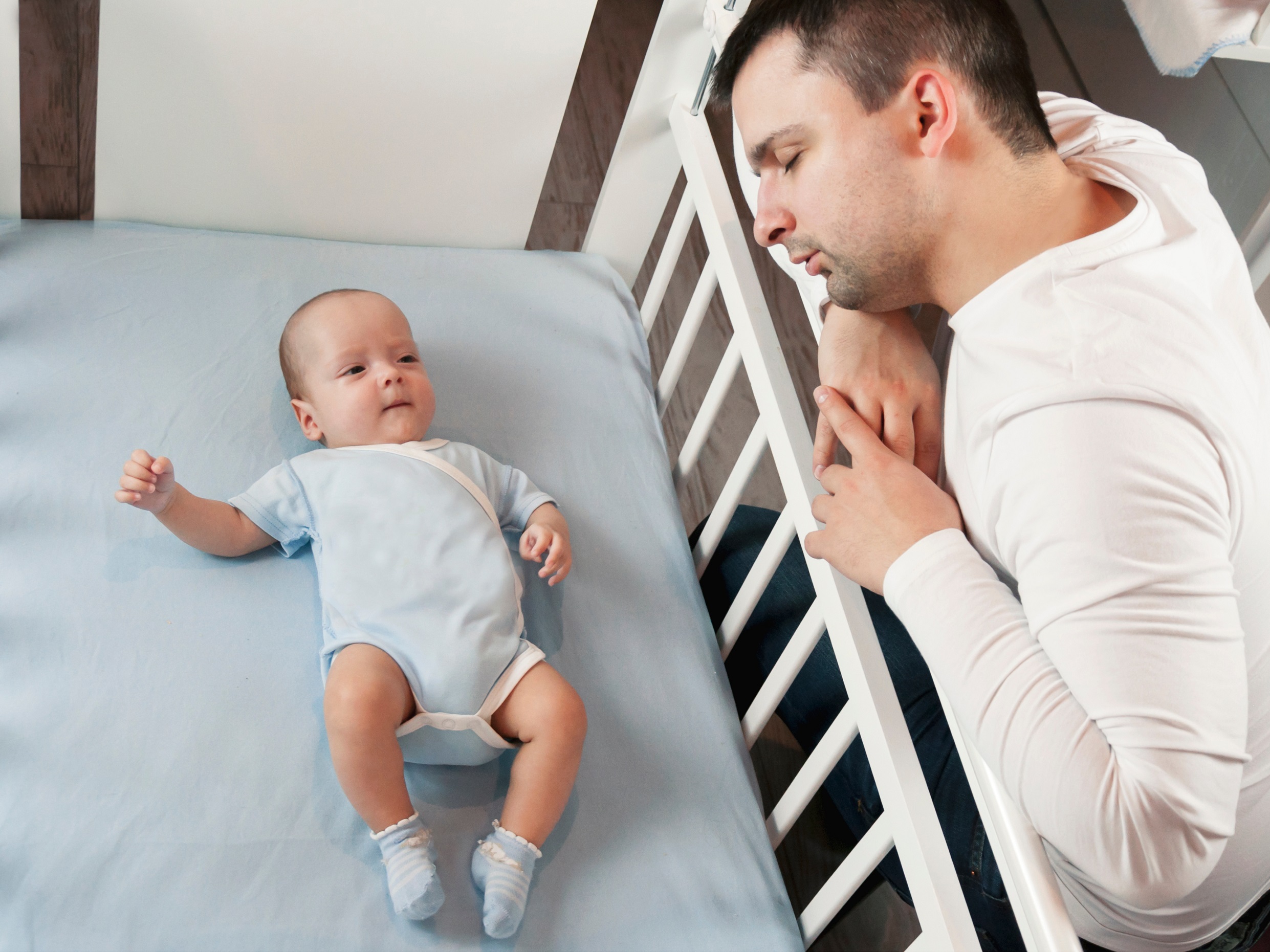 getting infants to sleep on their own